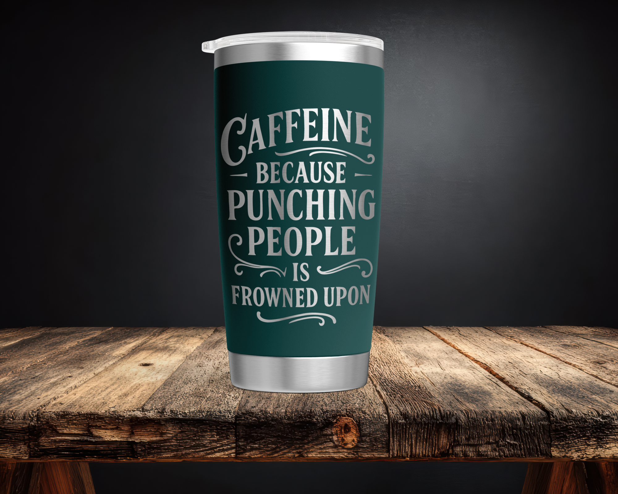Punching People Is Frowned Upon 20oz Tumbler