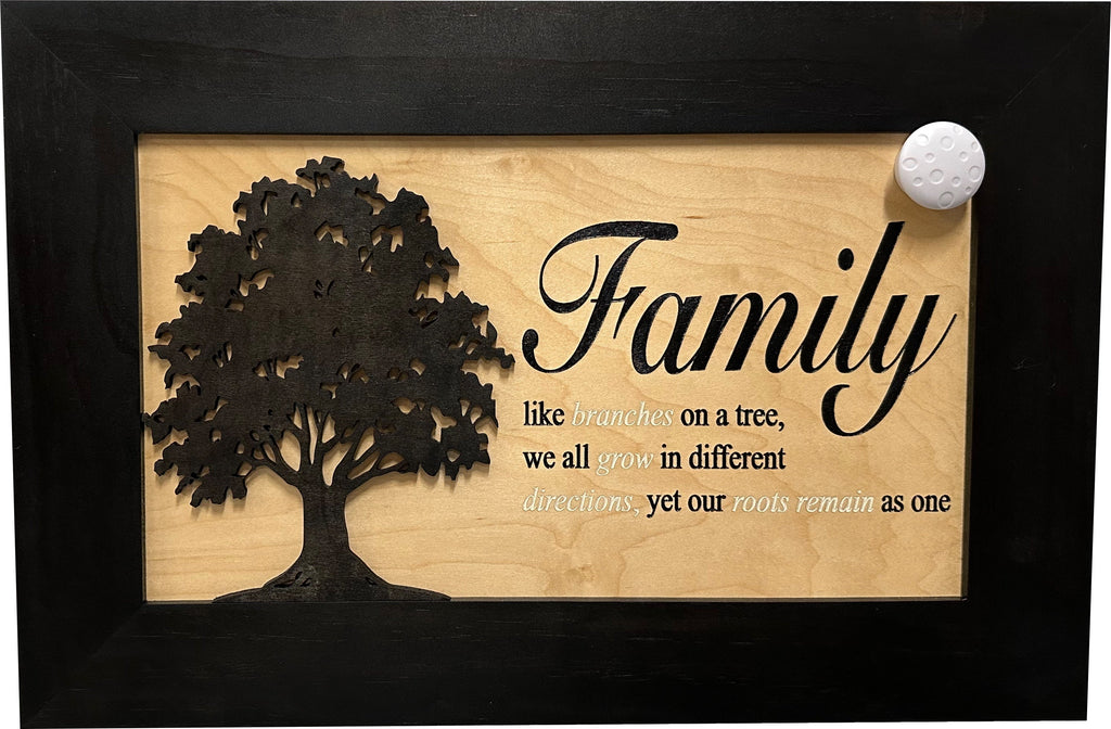 Family Tree Hidden Gun Safe - Handcrafted Gun Concealment Decor - Hidden Gun Shelf for Quick Access