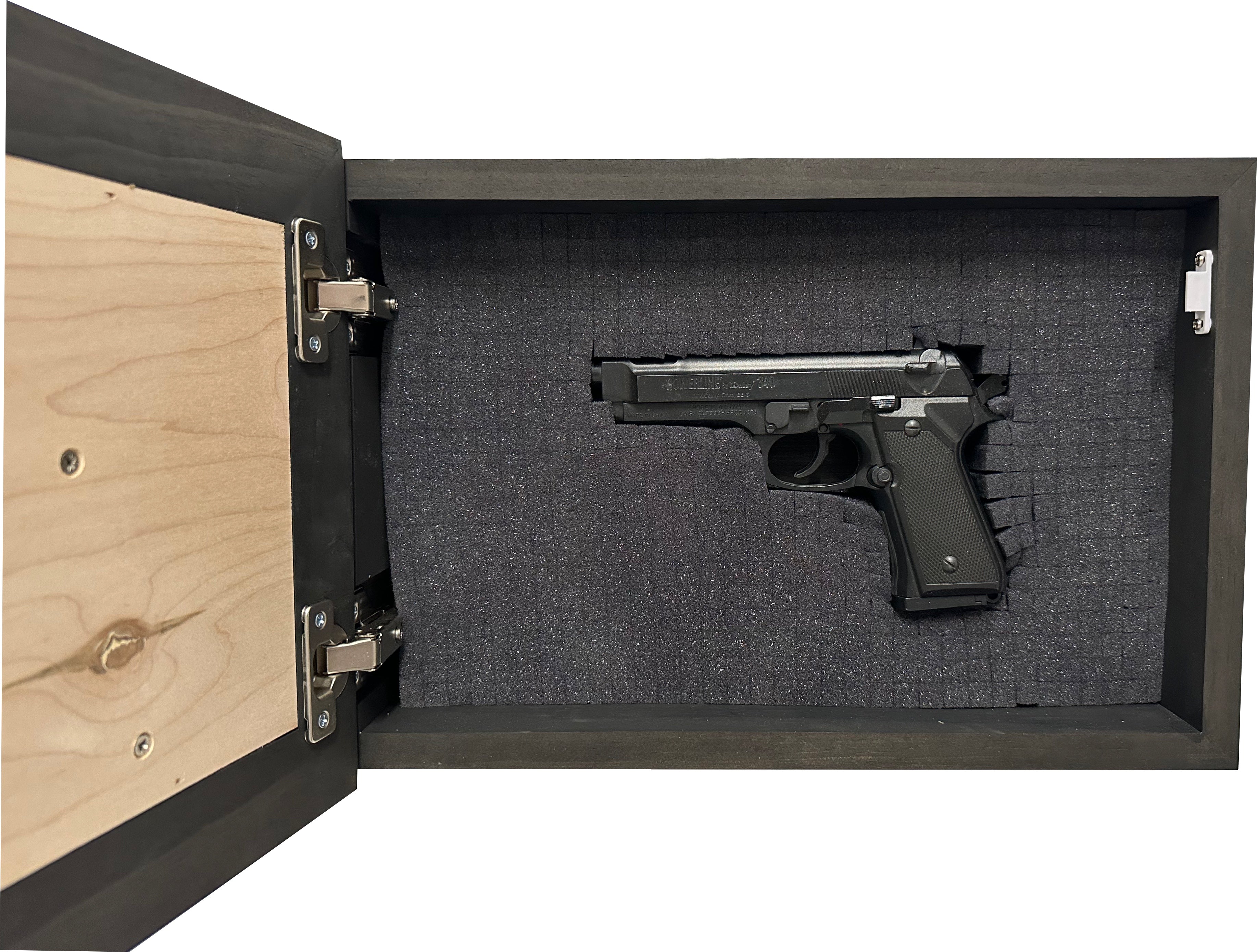 Family Tree Hidden Gun Safe - Handcrafted Gun Concealment Decor - Hidden Gun Shelf for Quick Access