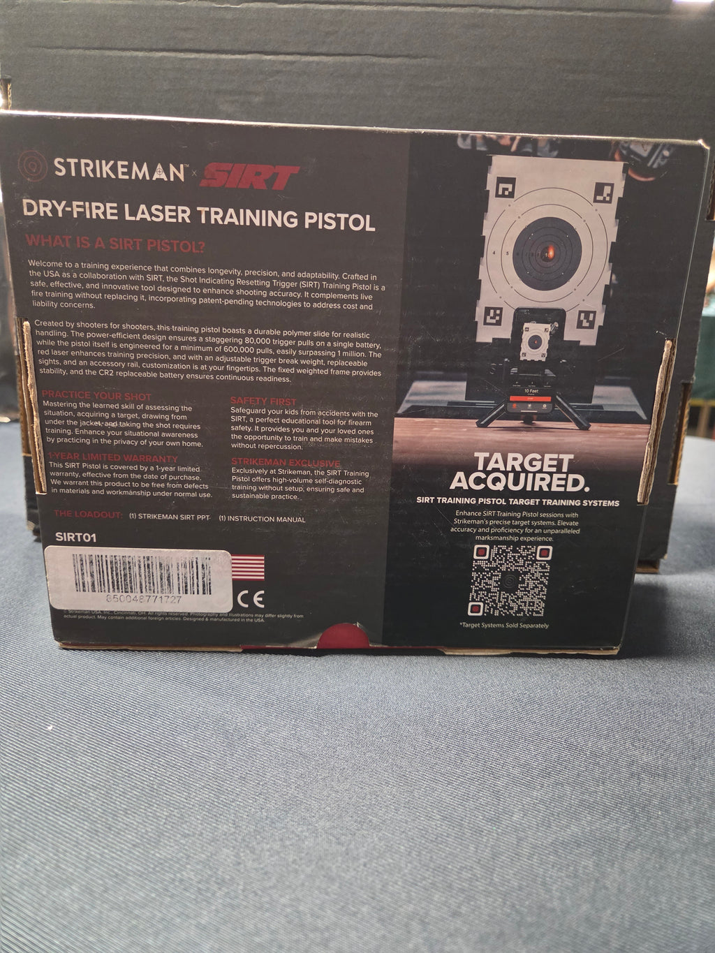 Strikeman x SIRT Dry-Fire Laser Training Pistol