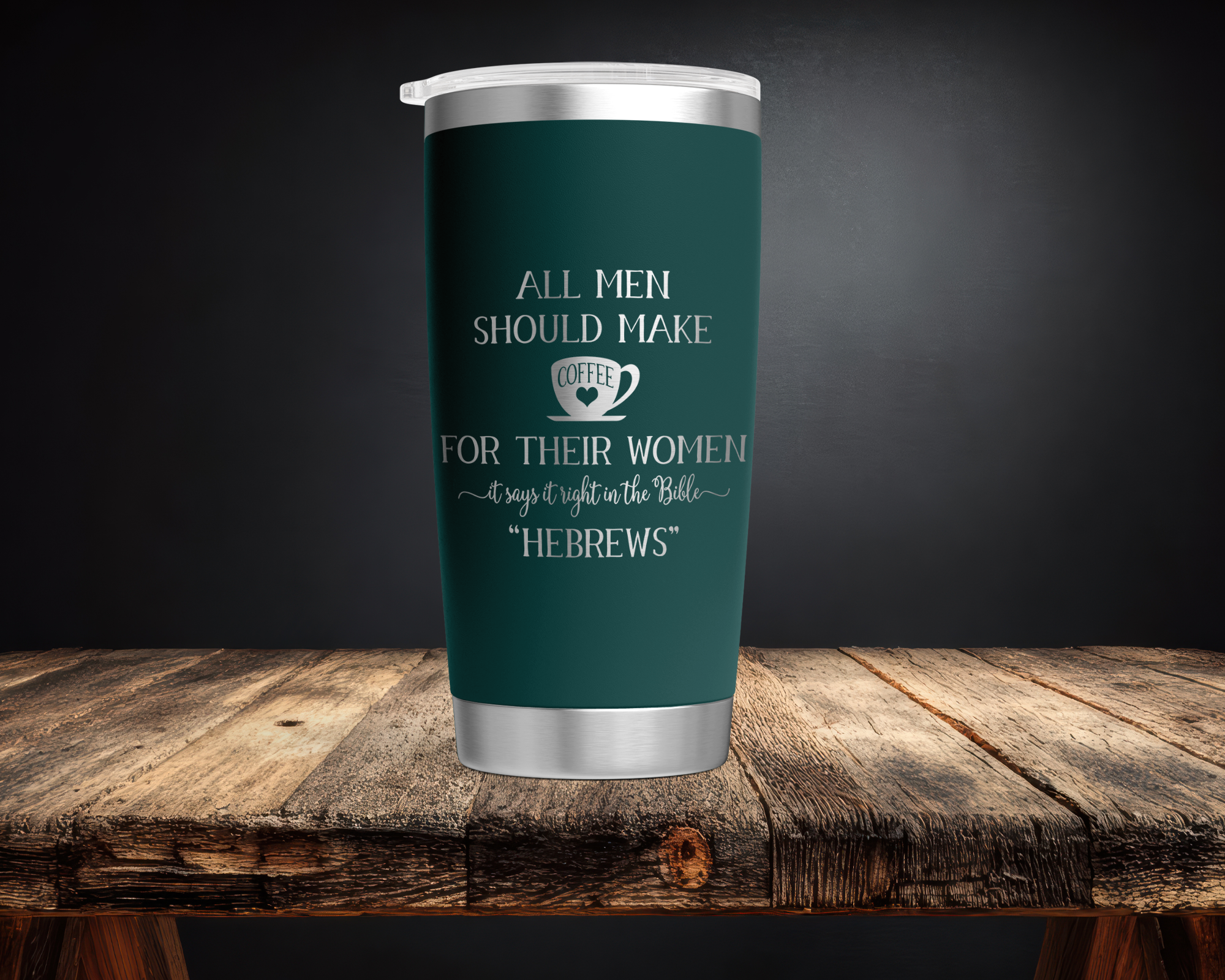 Hebrew Coffee 20oz Tumbler