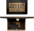 Hidden Gun Cabinet Put On The Full Armor Of God, Secure Concealed Ephesians 6:10 Gun Safe by Bellewood Designs